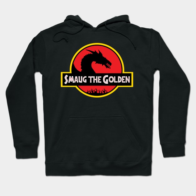 Smaug the Golden Hoodie by Capricornus Graphics